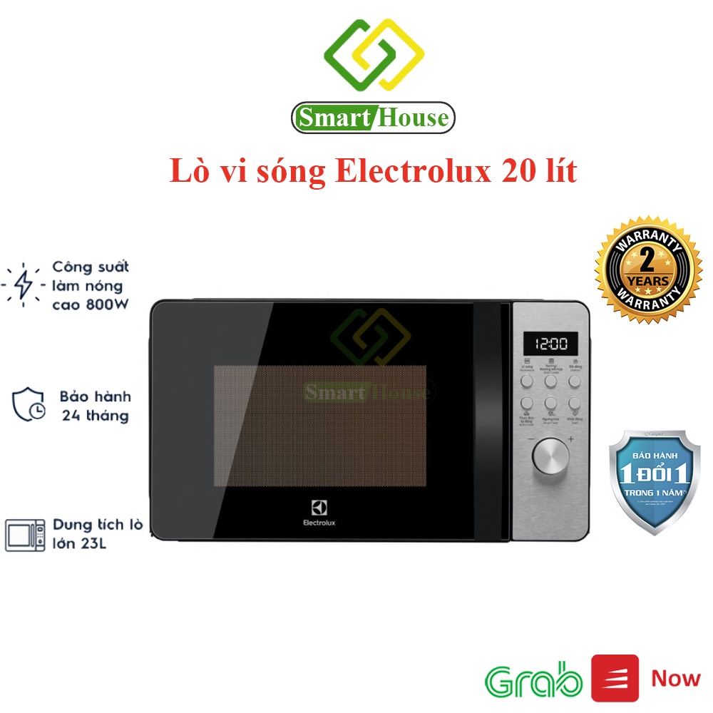 Lò vi sóng Electrolux EMM20D38GB 20 lít - Smart House