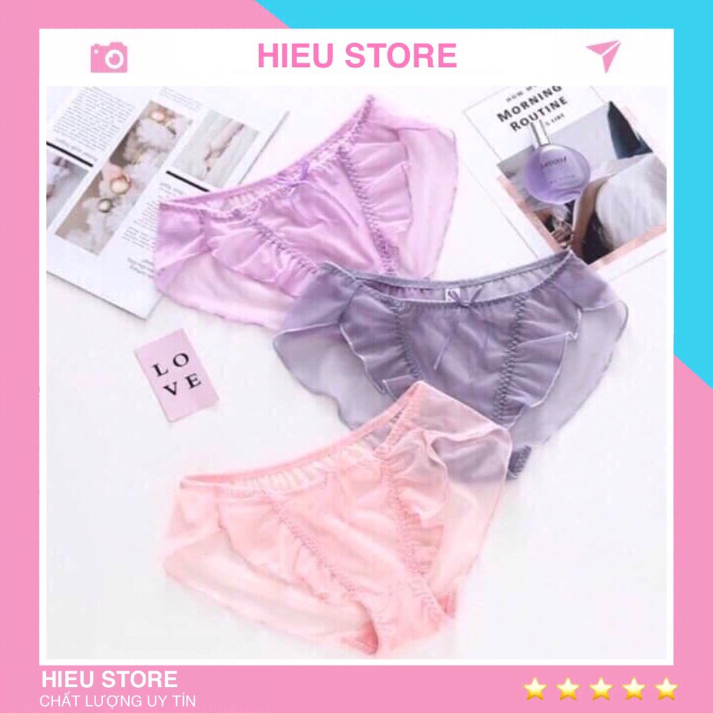 Quần Lót Ren Bèo Sexy 💓FREESHIP💓 Quần Lót Nữ Cực Quyến Rũ QL0346 HIEU STORE