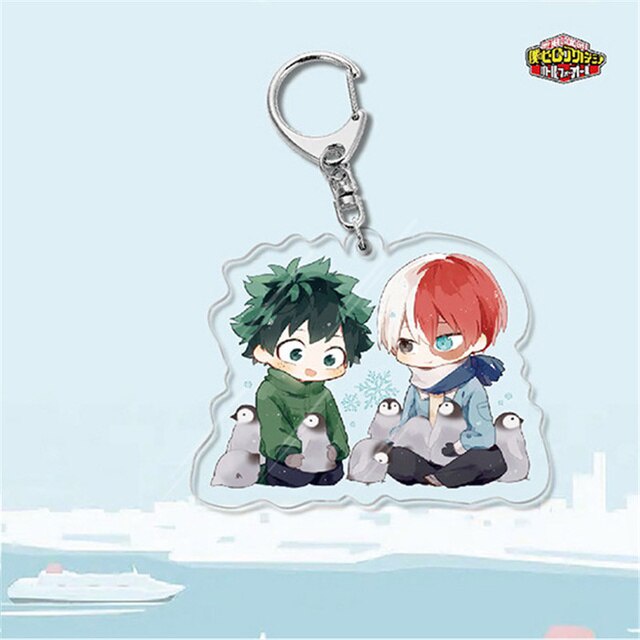 Móc Khoá Chibi My Hero Academia Móc Khoá Anime Học Viện Anh Hùng Khoá Bằng Arcrylic