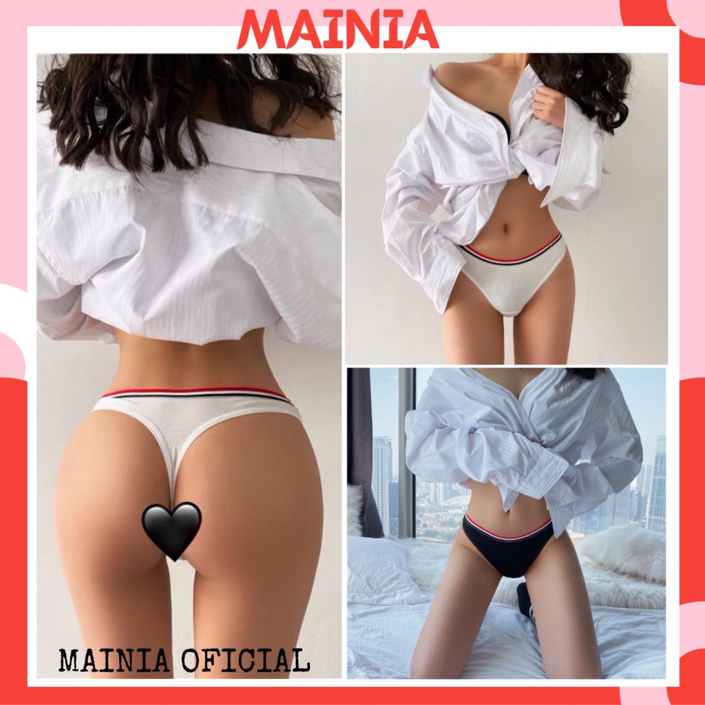 Quần Lót Nữ Cotton Lọt Khe Cạp Viền Thấm Hút Thoáng Mát Mainia Shop