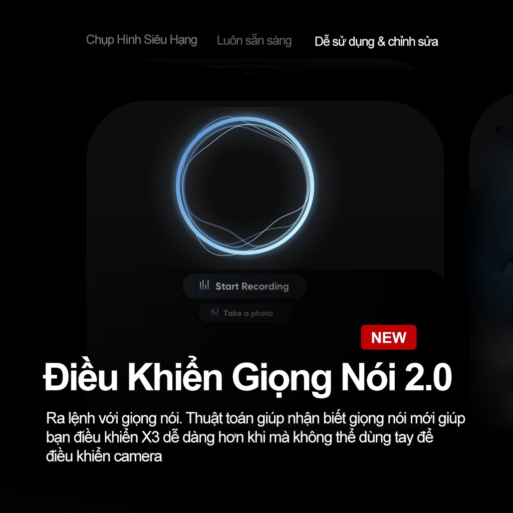 Máy Quay 360 độ Camera 360 Insta360 X3 - Hàng Chính Hãng