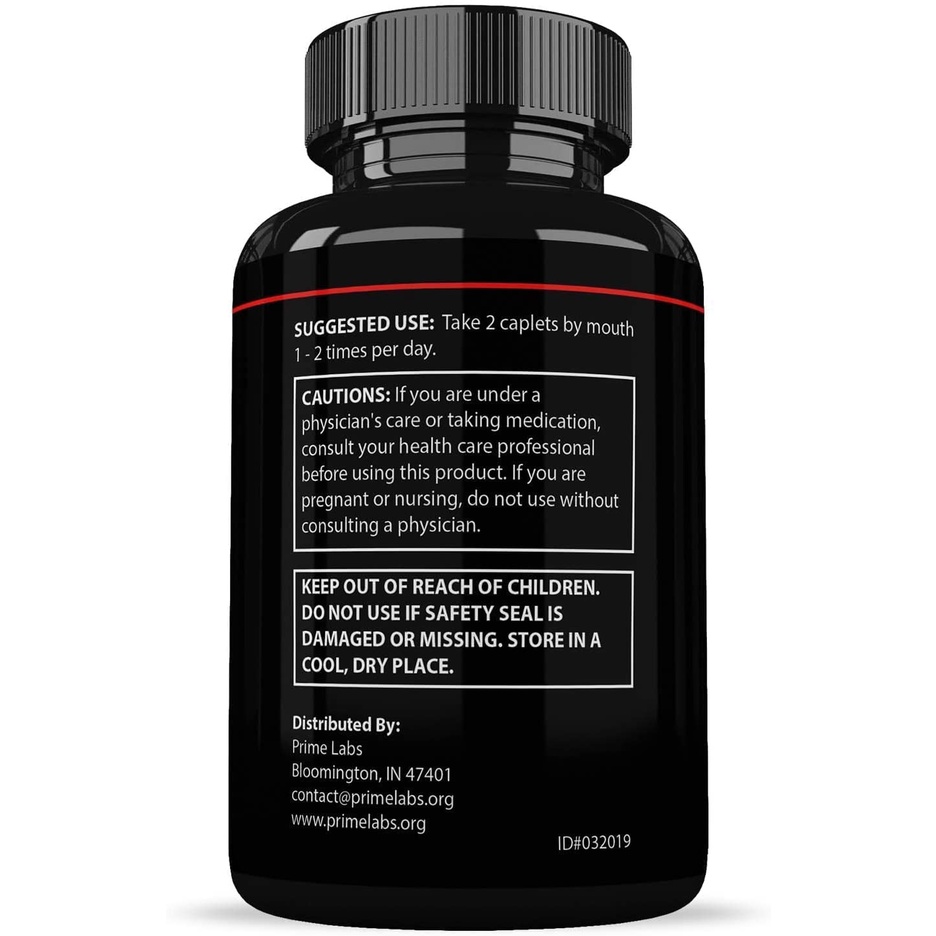 Prime Labs Men's Testosterone Booster Tăng cường thể lực tự nhiên, sức bền và sức mạnh cho nam giới