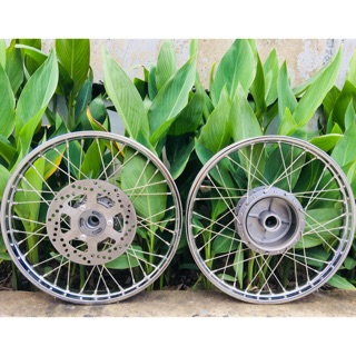 cặp bánh căm zin sirius tháo xe lun đĩa like new