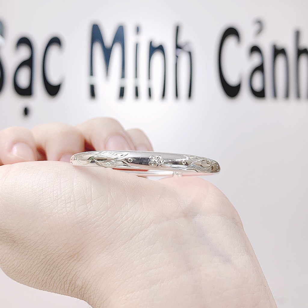 Kiềng Tay Bạc Cho Bé MCJ05070423 - Minh Canh Jewelry
