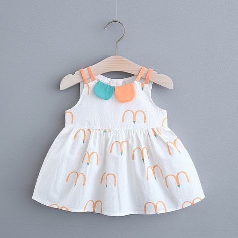 Áo hai dây {FREE SHIP} sát nách dáng Baby doll cho bé gái chất cotton mềm mại