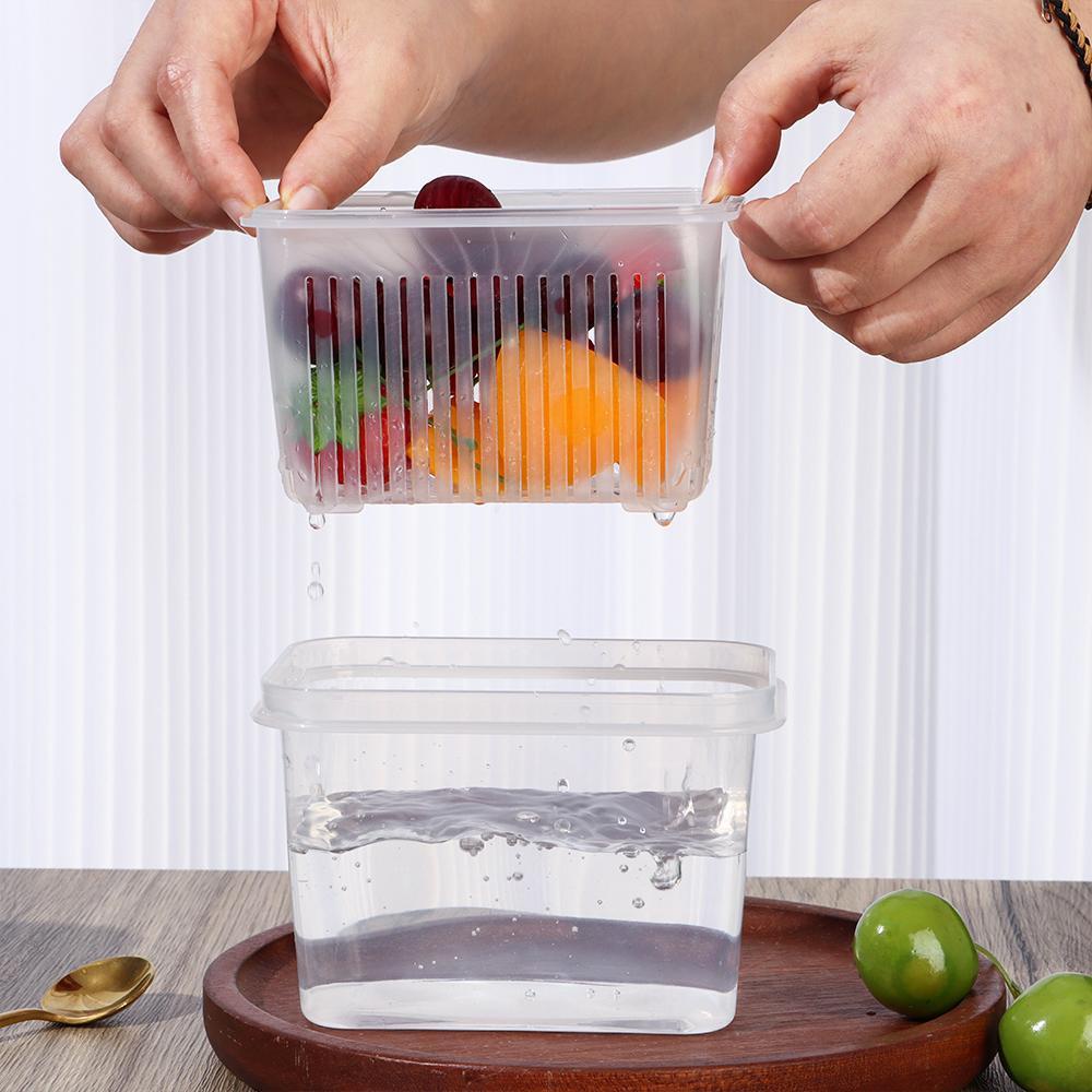 .Hộp Đựng Thức Ăn Kín Khí Hình Chữ Nhật