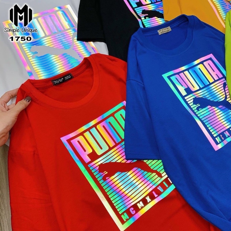 ÁO THUN PHẢN QUANG - PUMMMMA chất đẹp, form rộng