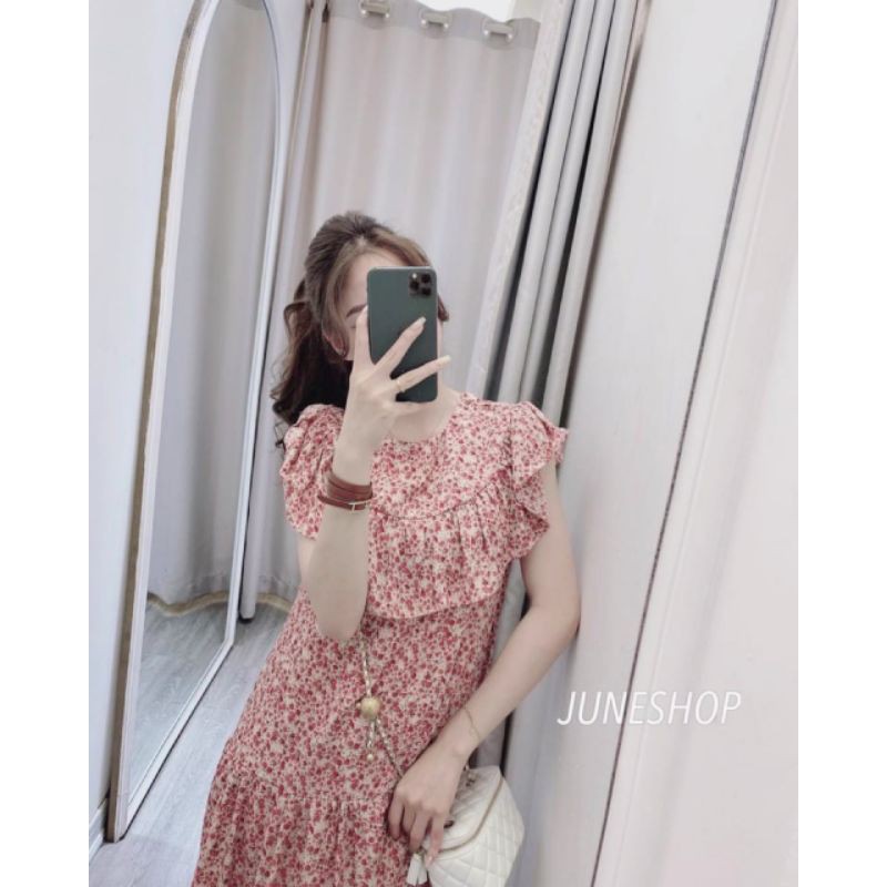Váy hoa nhí dáng maxi,đầm hoa nhí dáng maxi thời trang nữ cao cấp Mi Clothing | BigBuy360 - bigbuy360.vn