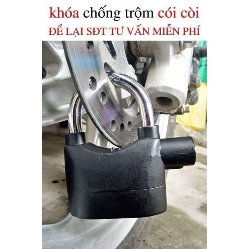 KHÓA CHỐNG TRỘM 2 CHIỀU CÓ CÒI HÚ BÁO ĐỘNG