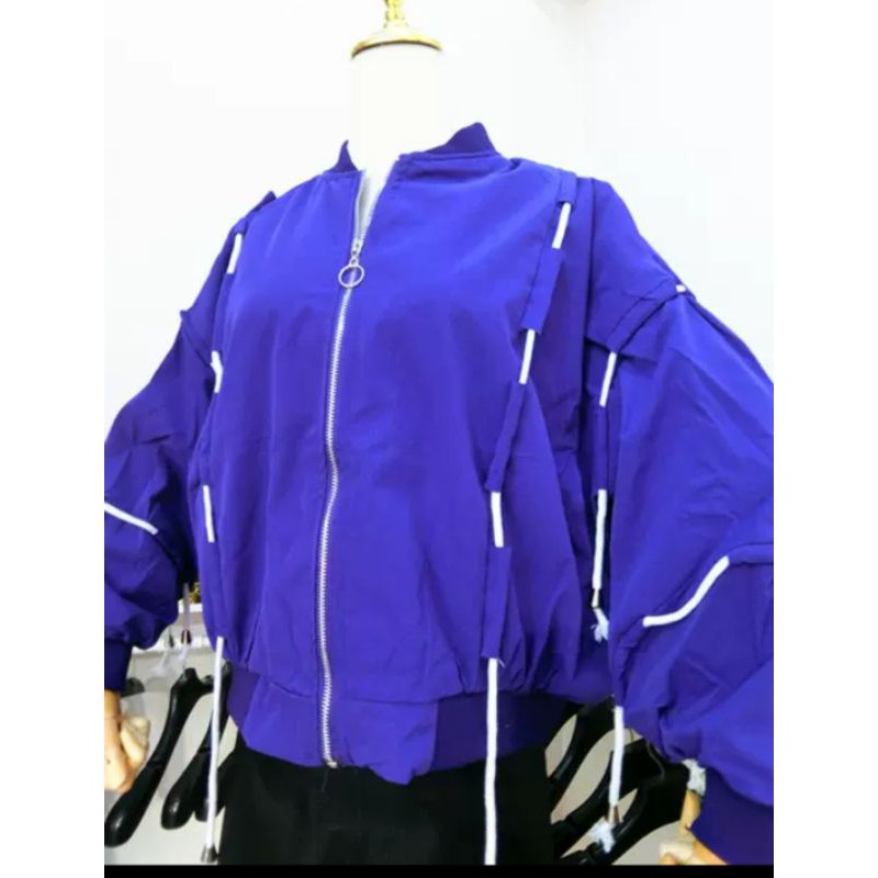 áo bomber 2hand tay siêu bồng
