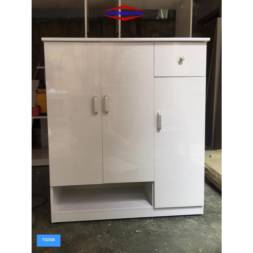 Tủ nhựa giầy dép 3 cánh hở đáy TG08