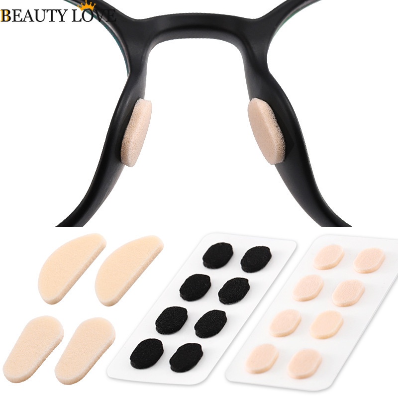Set 4 Cặp Đệm Mũi Kính / Mắt Bằng Xốp EVA Chống Trượt Thiết Kế Tiện Dụng