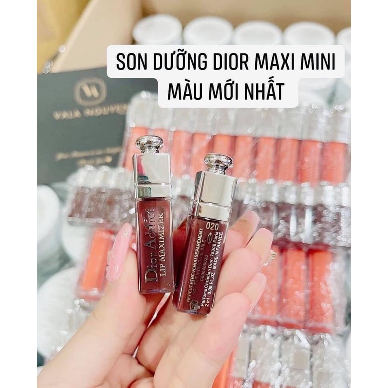 Dior- Son dưỡng mini Addict Lip Maximizer 4 loại 2ml