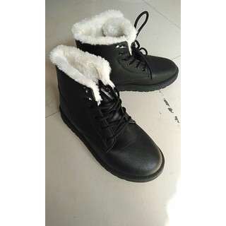 Boot nữ da lộn,giày nữ lót lông(có vi deo và ảnh thật)