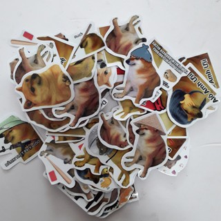 Sticker/ Hình dán Cheems(60stickers, random)