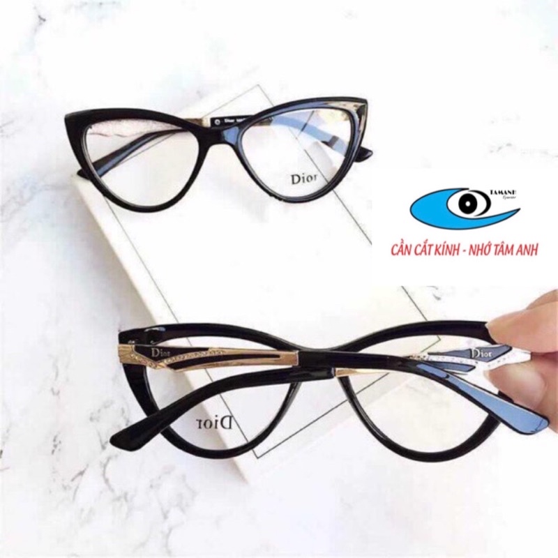 GỌNG KÍNH MẮT MÈO NỮ THỜI TRANG  ( NHẬN CẮT MẮT CẬN VIỄN LOẠN )