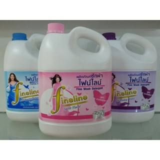 Nước Giặt Xả Đậm Đặc Fineline 3000ml - Thái Lan