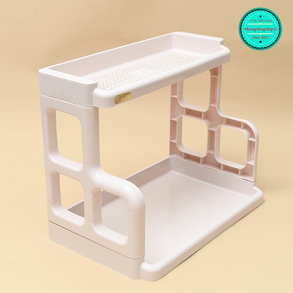 Kệ để gia vị nhà bếp nhà bếp, để đồ nhà tắm mã 5566 – Hàng chính hãng Nhựa Việt Nhật