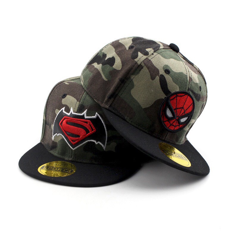 Mũ Cho Bé Trai SnapBack Từ 24 Tháng Đến 8 Tuổi Hip Hop,Rằn Ri,Chất Mát