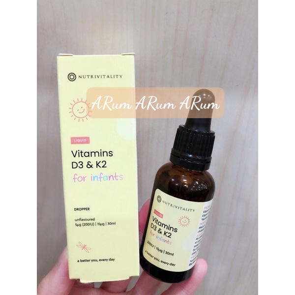 D3K2 MK7 nutrivitality Anh Quốc