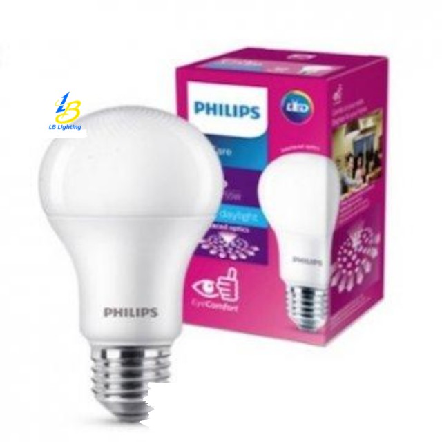 Bóng đèn led bulb búp Mycare A60 tròn Philips chính hãng, ánh sáng dịu nhẹ mắt - Lê Bùi Lighting