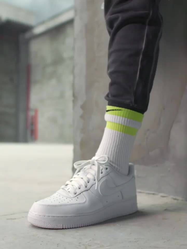 Giày Sneaker Nam Nữ Air Force 1 Trắng AF1 Cổ Thấp Da Xịn Thoáng Khí Full Box Bill | BigBuy360 - bigbuy360.vn