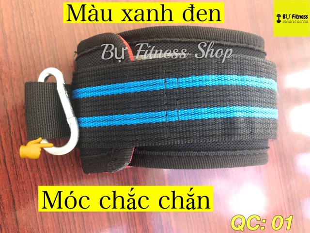 Băng cổ chân Lâm Sport tập mông hiệu quả, băng quấn cổ chân kickback bản to êm chân