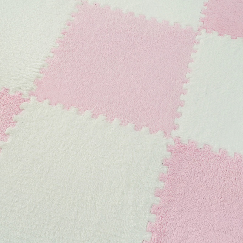 Thảm Bông Xếp Hình DIY Khóa Xốp Vuông Lót Sàn Cho Bé