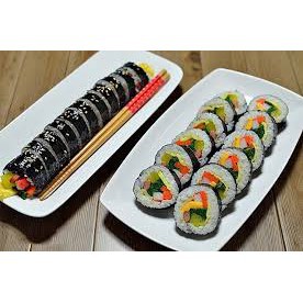 Lá rong biển làm cơm cuộn KimBap/ 김밥김