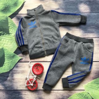 Bộ nỉ khóa Adidas