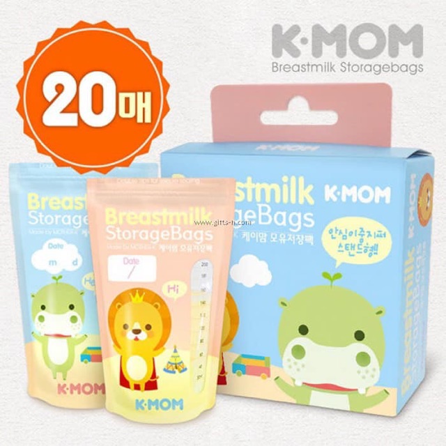 [Mã 267FMCGSALE giảm 8% đơn 500K] Túi trữ sữa Hàn Quốc Kmom