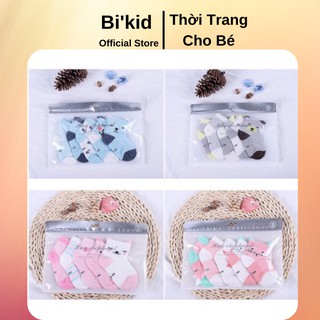 TẤT LEN LƯỚI ROBIBABY CỔ DÀI CHO BÉ