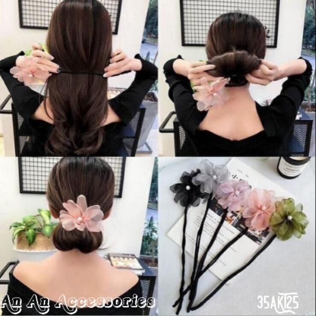 BÚI TÓC HOA ĐA NĂNG HOA