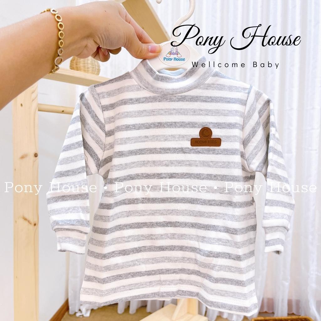 Áo Giữ Nhiệt Moon 3cm Nỉ Dày Dặn Cho Bé Trai, Bé Gái SizeTừ 6M - 3Y