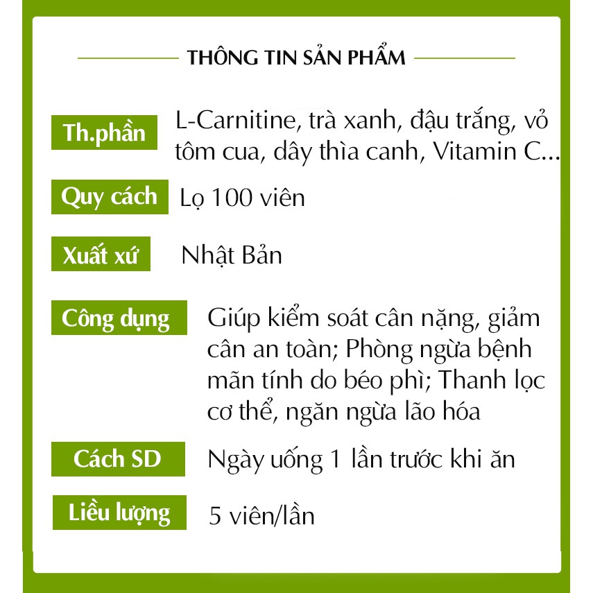 Viên uống giảm cân TAMOZI Nhật Bản hàng chính hãng thực phẩm hỗ trợ giảm cân giảm mỡ ZD-TZ011 | BigBuy360 - bigbuy360.vn