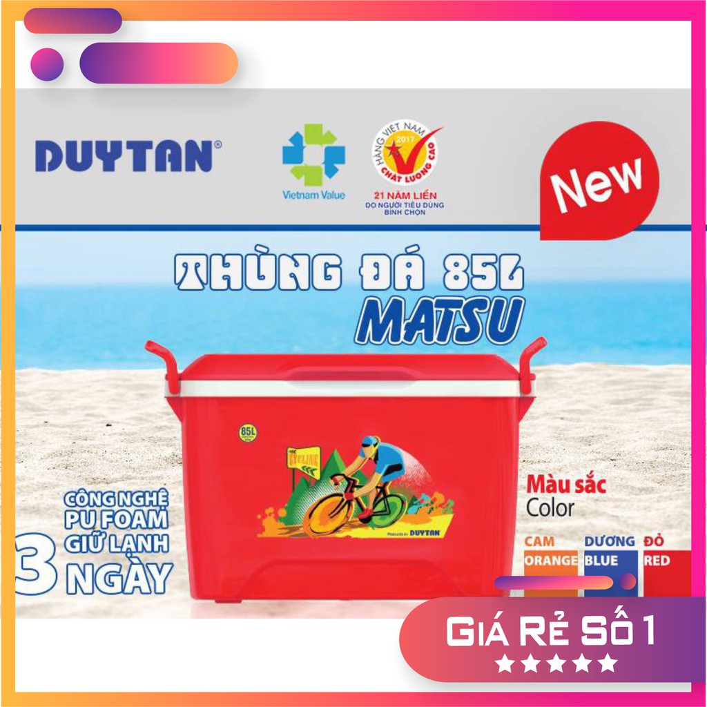 Thùng đá giữ nhiệt 85 Lít Duy Tân