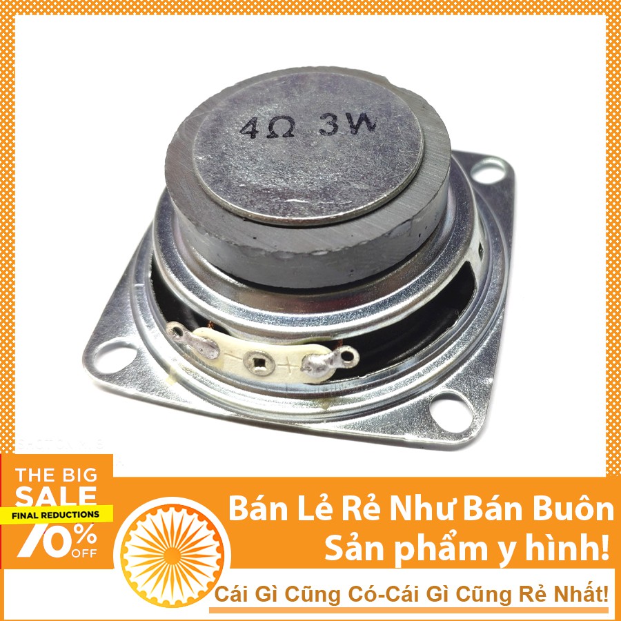 Cặp Loa 4Ohm 3W 5cm Có Tai - 2 Cái