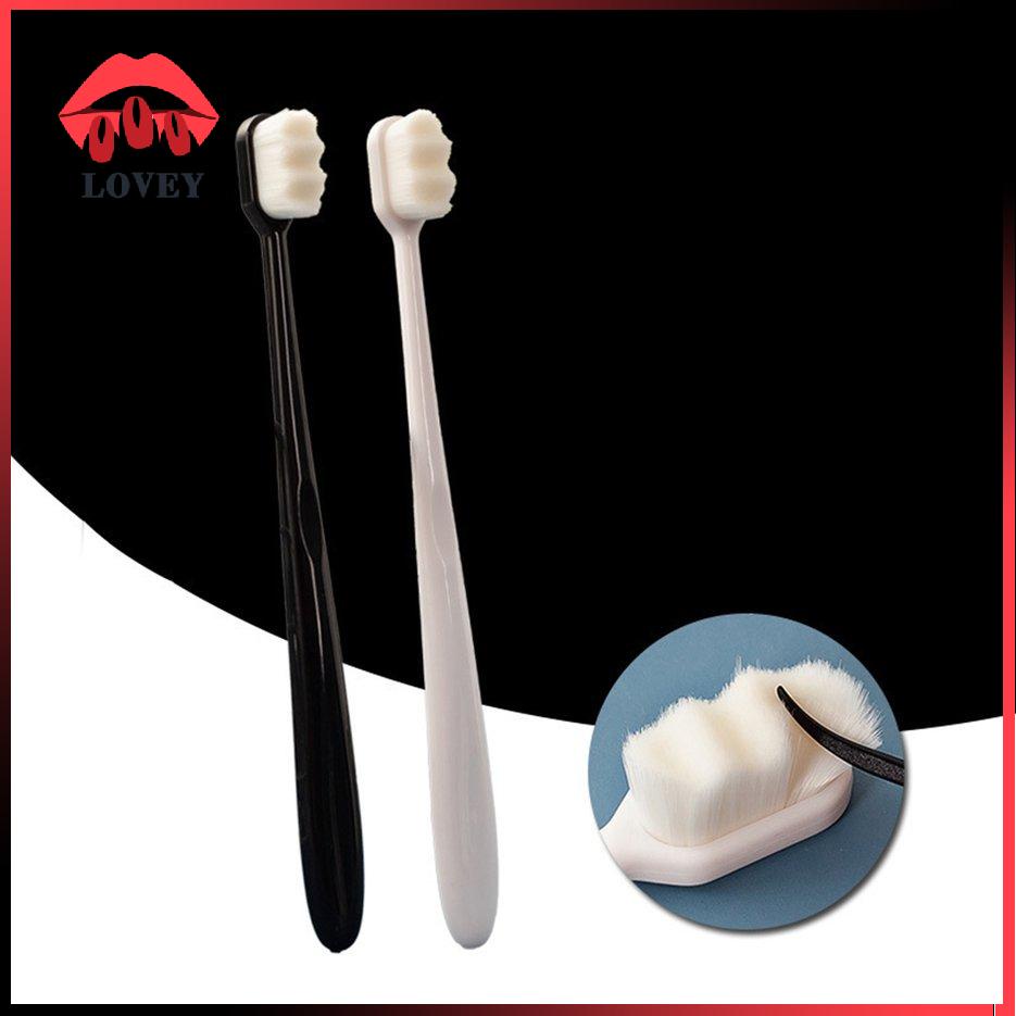 lovey★Micron Grade Dense Bathroom Nano Toothbrush Soft Bristles Multifunctional