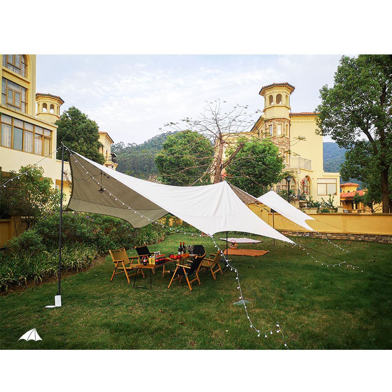 Tăng Dã Ngoại Tấm Tăng Lều Cắm Trại Lục Giác Chống Thấm, Chống Nắng, Bạt Tăng Dã Ngoại | BigBuy360 - bigbuy360.vn