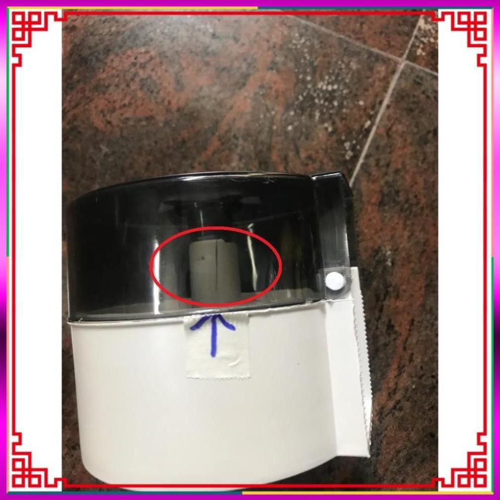 ( Tieumailinh ) ( CC2016 ) [THANH LÝ hàng lỗi] Hộp đựng giấy vệ sinh treo tường loại cuộn nhỏ, kín nước - TL08