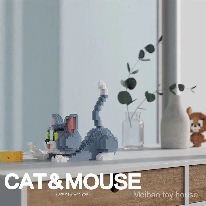 Lego Tom and Jerry - Bộ đồ chơi lắp ráp mô hình Disney