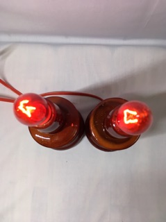 Đèn bàn thờ điện hàng đẹp, chất lượng- Đèn bé - Gỗ tràm MS 01