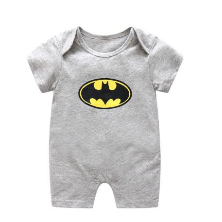Bộ BODY bé trai LOVE HARBOR bodysuit cho bé in hình siêu anh hùng chất cotton hàng xuất Âu Mỹ