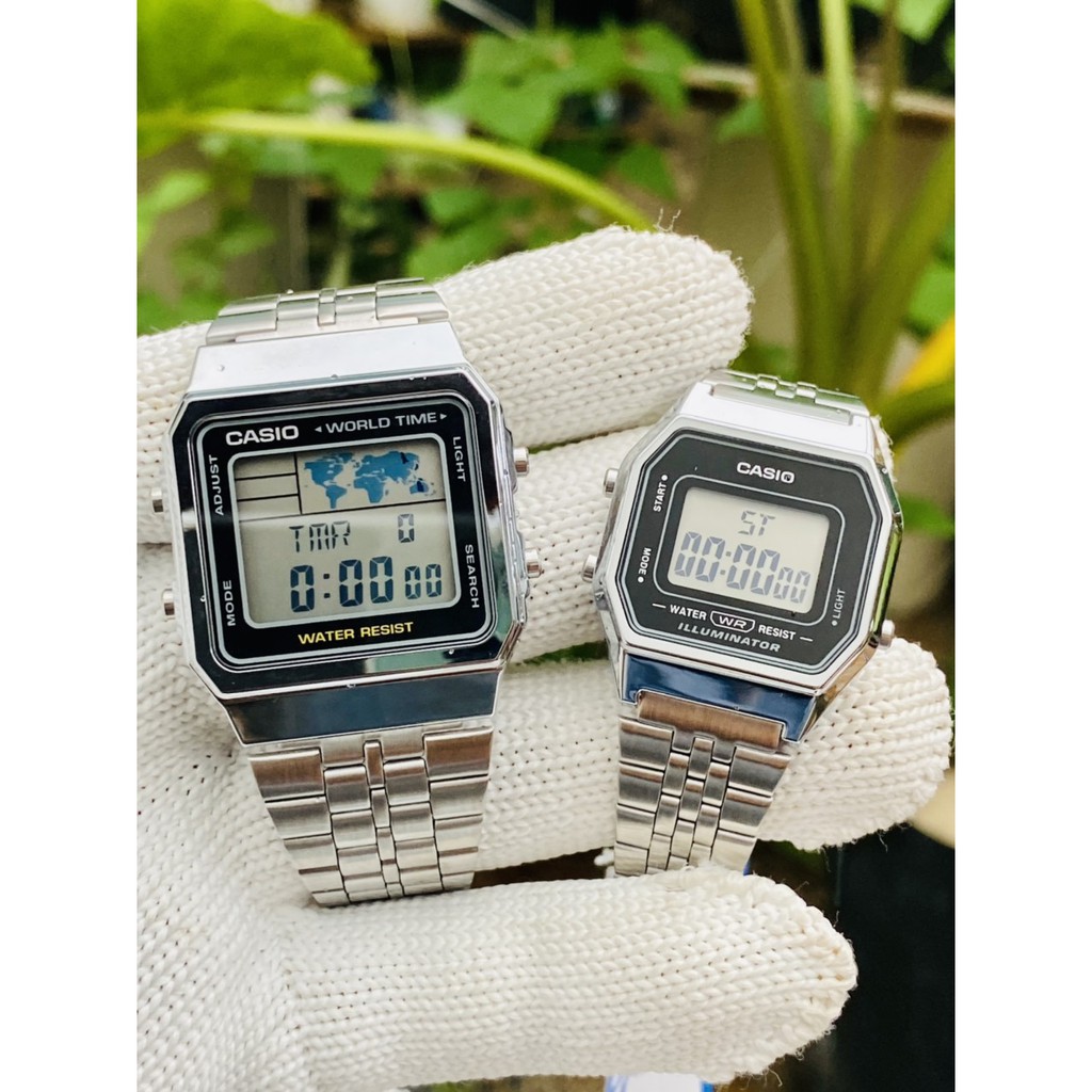 ĐỒNG HỒ CẶP NAM NỮ CASIO A500WA LA680WA