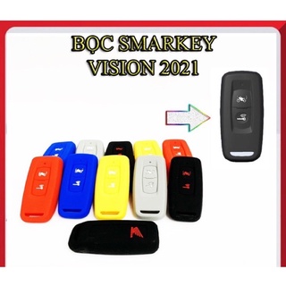 Bọc chìa khoá smartkey 2 nút xe Vision mẫu mới