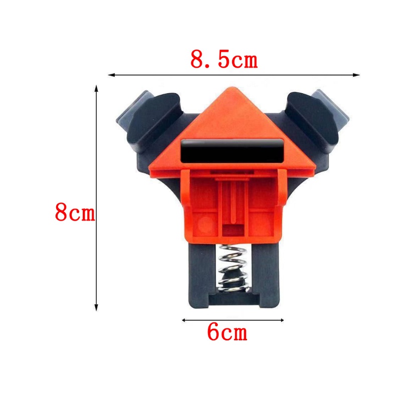 Bộ 4 cảo kẹp gỗ nhanh đa năng vam kẹp 90-60-120 độ kẹp góc vuông góc chữ T phiên bản mới