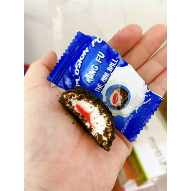 (hot hot hot) bánh oreo nhân kem tan chảy 3 lớp 330gr hộp to