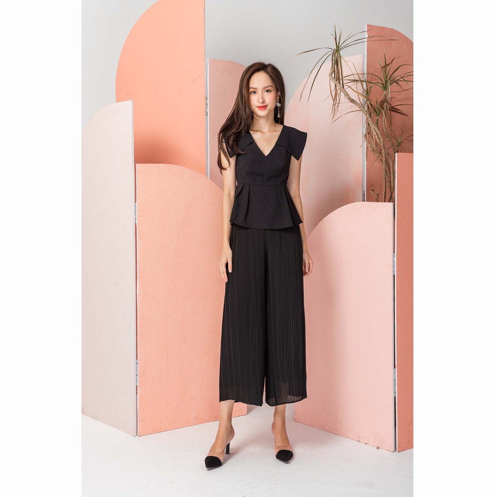 KOKA Design Quần Culottes váy xếp ly 06001