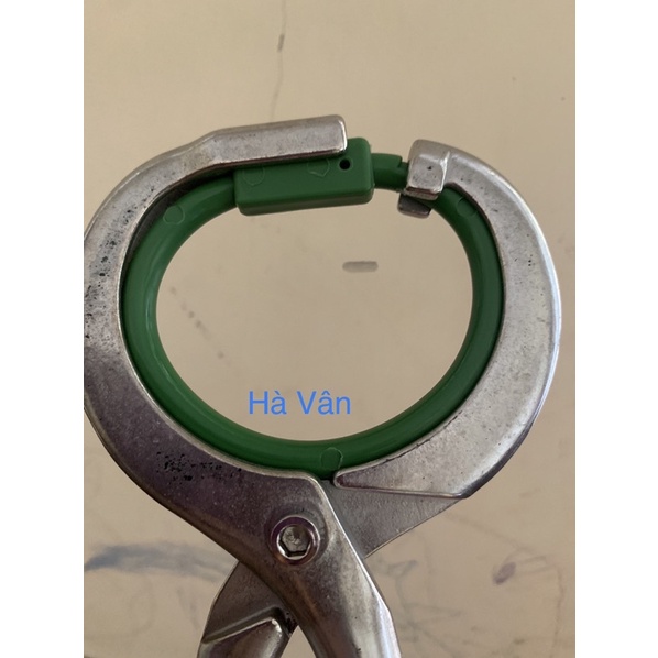 Kìm bấm xỏ vòng nhựa vào mũi bò chất liệu inox không rỉ - Hà Vân Store