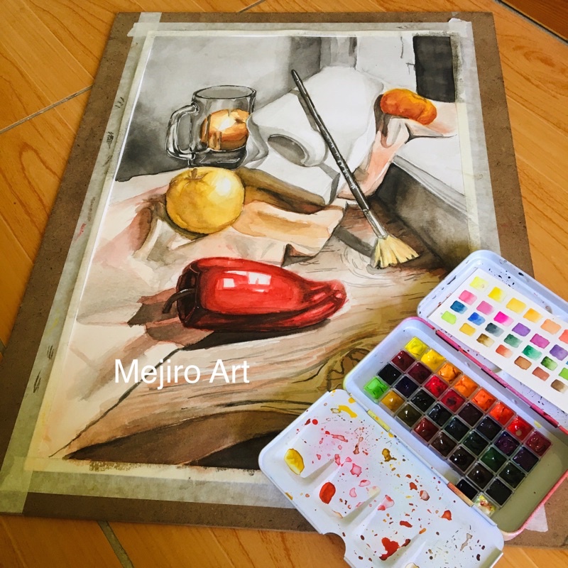 Giấy lẻ vẽ màu nước FABRIANO MORANDI 300gsm cao cấp 100% cotton A3 A4 A5